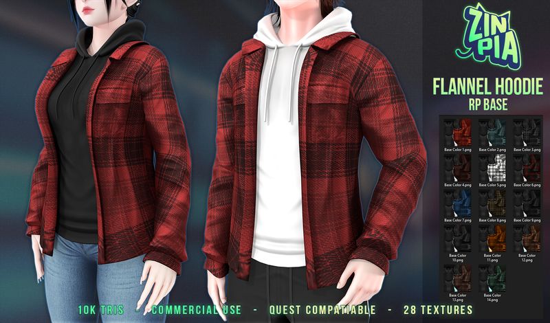 Flannel Hoodie