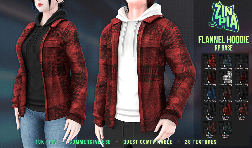 Flannel Hoodie