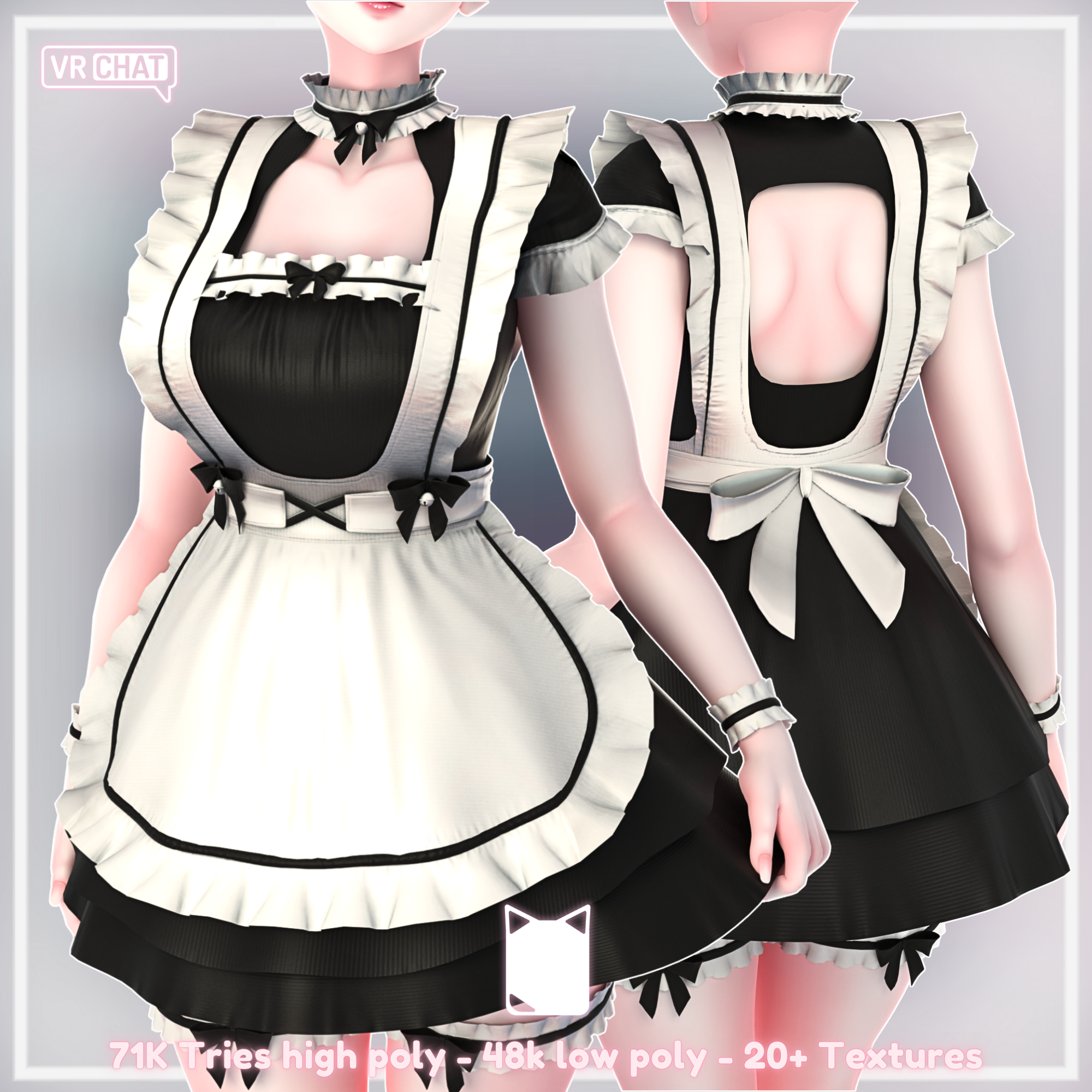 maid dress green screen GREEN SCREEN EFFECTS: Anime Maid Girl