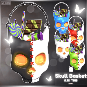 Skull Candy Basket