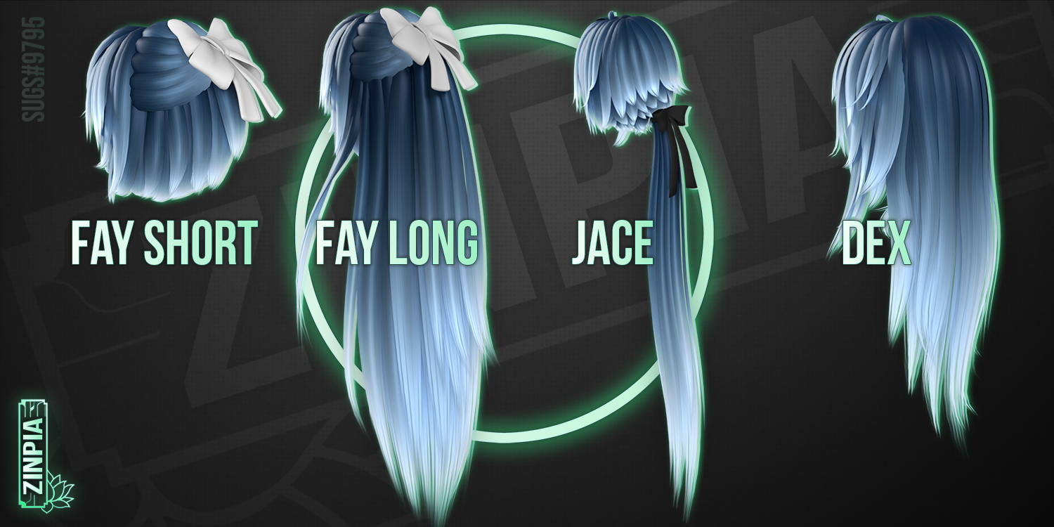 Female Hair Pack 3