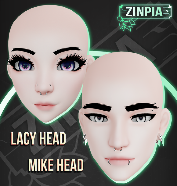 Lacy and Mike Heads