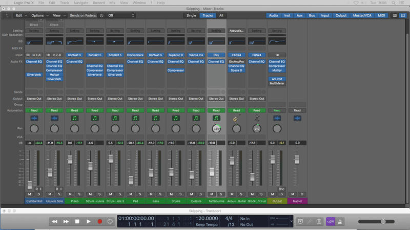 Logic Pro Template Download 🎵 SKIPPING (Ukulele Music Jingle) Jon Brooks Composer