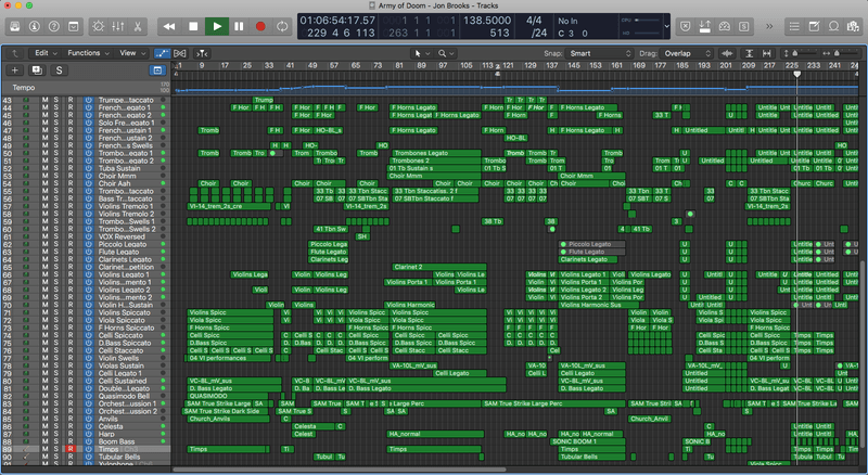  ORCHESTRAL BUNDLE Download Logic Pro Templates (20 Templates) Jon Brooks Film Composer