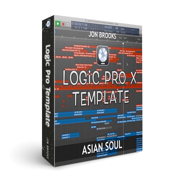 Asian Soul Logic Pro X Template (Dramatic Ethnic Wor