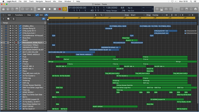  ORCHESTRAL BUNDLE Download Logic Pro Templates (20 Templates) Jon Brooks Film Composer