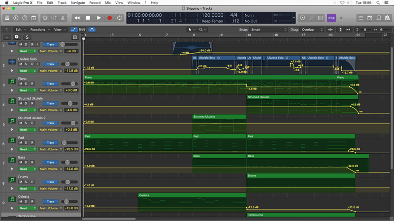 Logic Pro Template Download 🎵 SKIPPING (Ukulele Music Jingle) Jon Brooks Composer