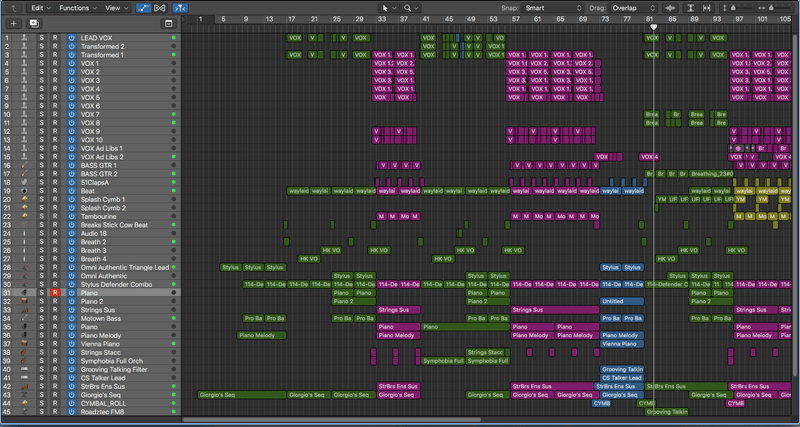 POP SONGS BUNDLE - Logic Pro Download Templates (7 Templates) Jon Brooks Music Production