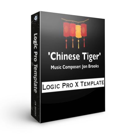 Logic Pro Download Template &#x27;Chinese Tiger&#x27; (Instrumental Logo) Jon Brooks Music