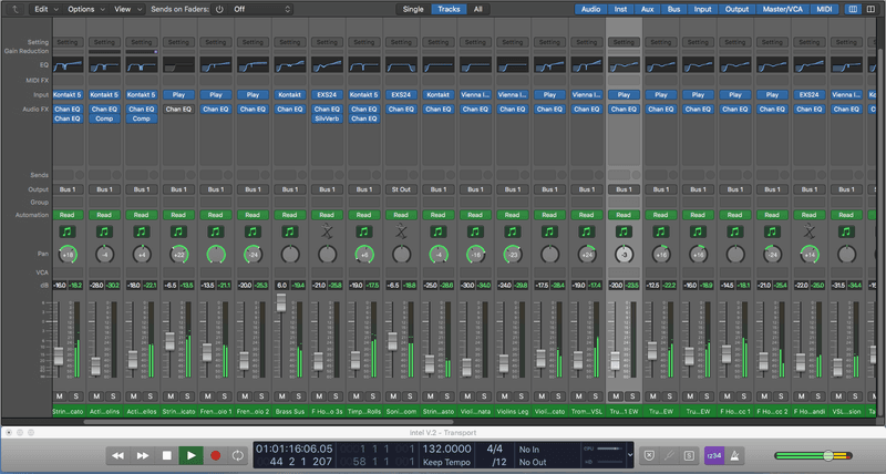 The Warrior - Logic Pro Template - Jon Brooks (Epic Orchestral Film Music Soundtrack)