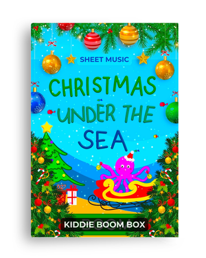 Christmas Under the Sea - Sheet Music, Lyrics and Karaoke Backing Track (Digital Download)