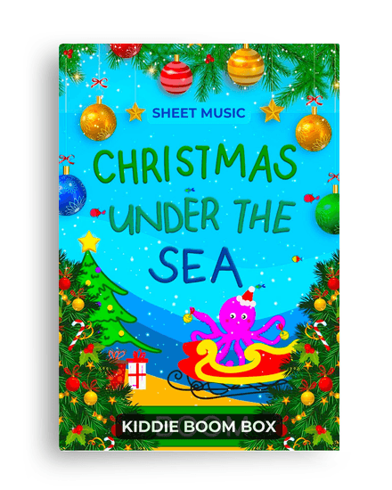 Christmas Under the Sea - Sheet Music, Lyrics and Karaoke Backing Track (Digital Download)