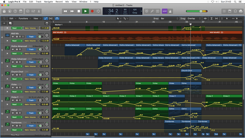  ORCHESTRAL BUNDLE Download Logic Pro Templates (20 Templates) Jon Brooks Film Composer