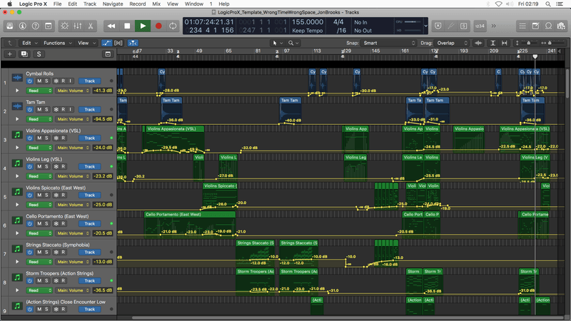  ORCHESTRAL BUNDLE Download Logic Pro Templates (20 Templates) Jon Brooks Film Composer