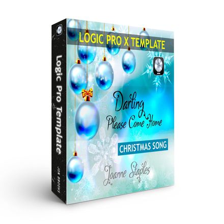 Logic Pro Template Download DARLING PLEASE COME HOME (Joanne Staples) Christmas Pop Song