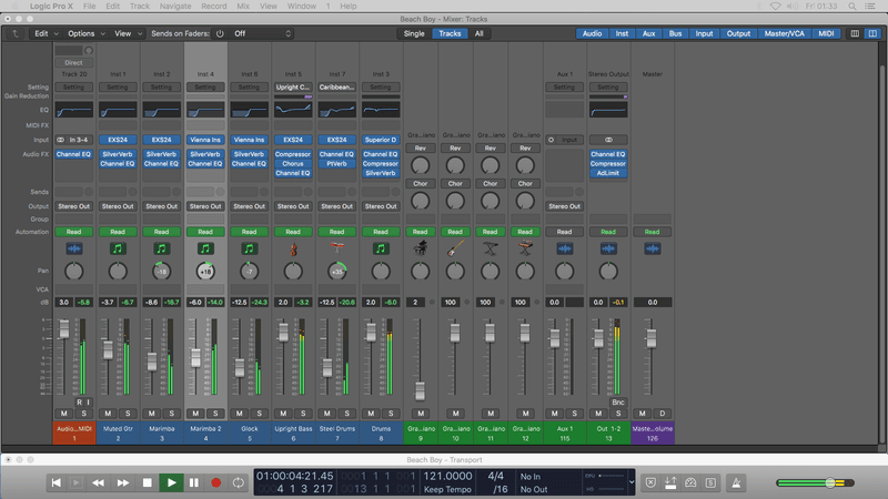  Logic Pro Template BEACH BOY (Quirky and Playful Carnival Funfair Instrumental Music) Jon Brooks