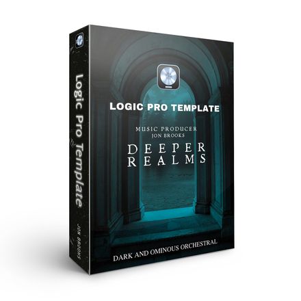 Logic Pro Download Template DEEPER REALMS - Jon Brooks Film Composer (Dark &amp; Ominous Instrumental)