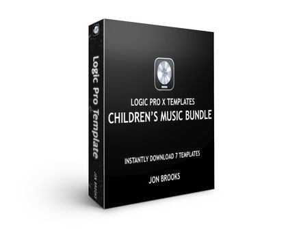 CHILDREN&#x27;S MUSIC BUNDLE - Logic Pro Download Templates (Fully Produced Projects) Jon Brooks