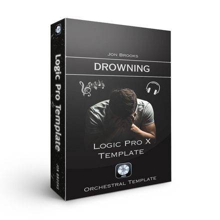 Logic Pro X Template Download DROWNING (Emotional and Sad Orchestral Music) JON BROOKS MUSIC