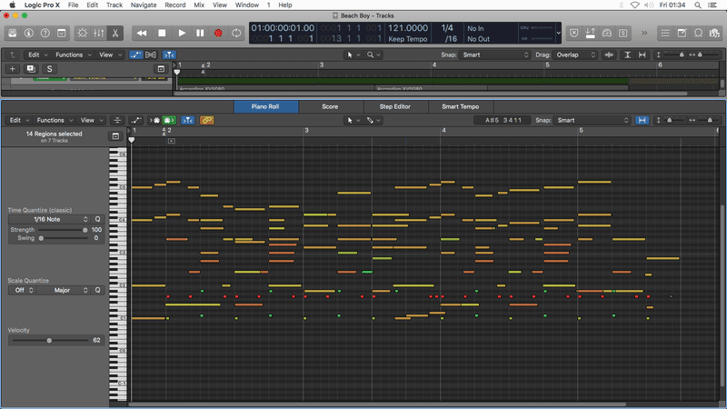  Logic Pro Template BEACH BOY (Quirky and Playful Carnival Funfair Instrumental Music) Jon Brooks