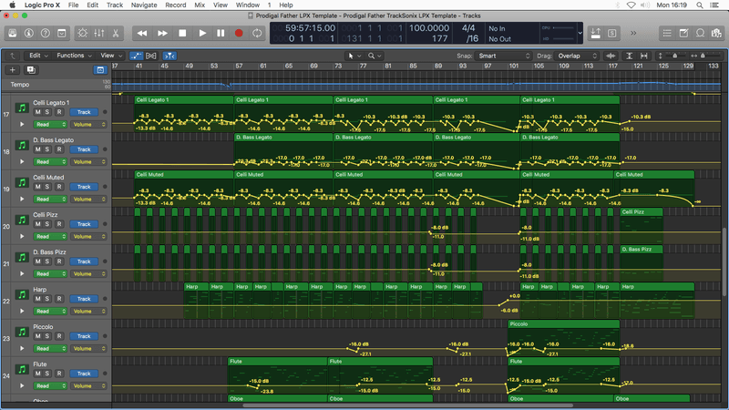  ORCHESTRAL BUNDLE Download Logic Pro Templates (20 Templates) Jon Brooks Film Composer