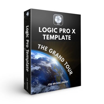 Logic Pro X Template Download 🎵 GRAND TOUR (DAW Music Production Template) Jon Brooks Music Composer