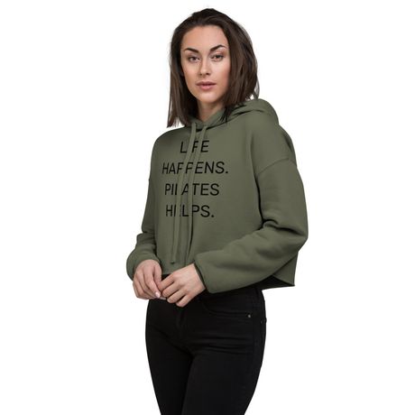 WOMEN CROP HOODIE