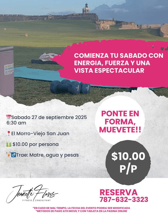 Amanecer Fitness - El Morro (Setiembre 27 NUEVA FECHA))