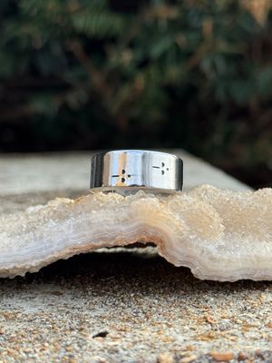 Made to Order Stainless Steel Spoon Ring – “Celebrity” Pattern (1960–1962) – Custom Size