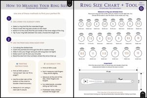 Printable Ring Size Chart + Ring Sizer Tool (Free Download)