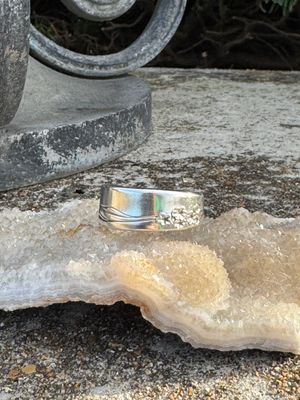 Gentle Rose Spoon Ring – Size 9.75 Silver-Plated (Vintage Oneida, 1960)