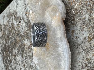 Caress Spoon Ring – Size 9.5 Stainless Steel (1970s National Stainless)