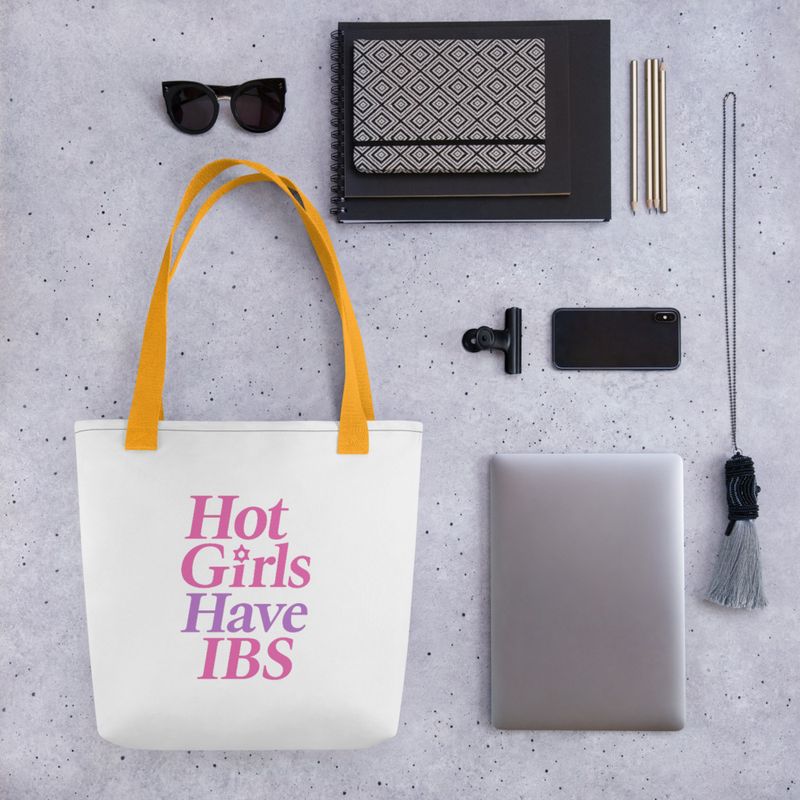 Hot Girls Have IBS Tote