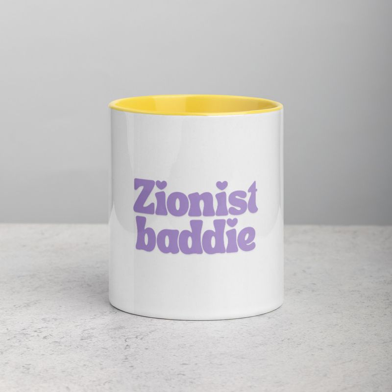 Zionist Baddie Mug (Version 1)