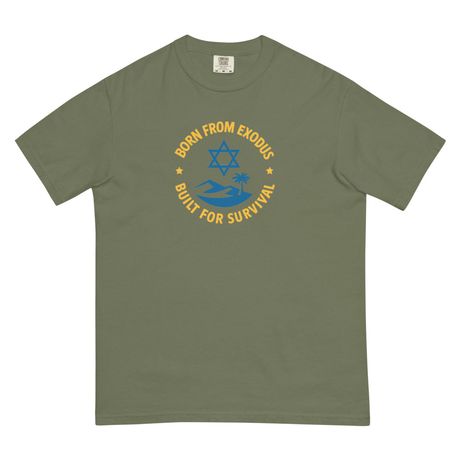 Born from Exodus. Built for Survival  (Unisex Graphic Tee)