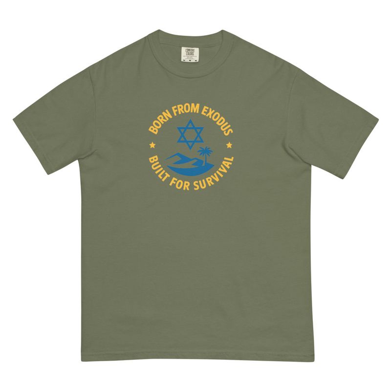 Born from Exodus. Built for Survival  (Unisex Graphic Tee)