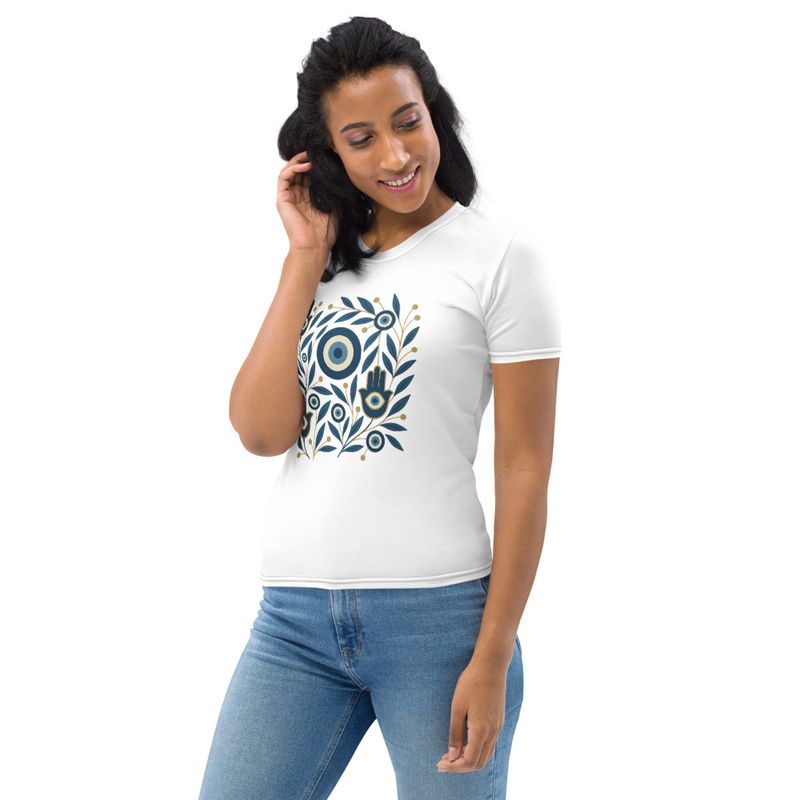 Evil Eye Hamsa Protection Tee