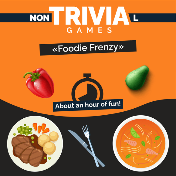Foodie Frenzy Couch Trivia Game