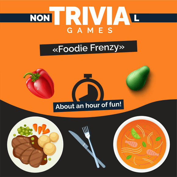 Foodie Frenzy Couch Trivia Game