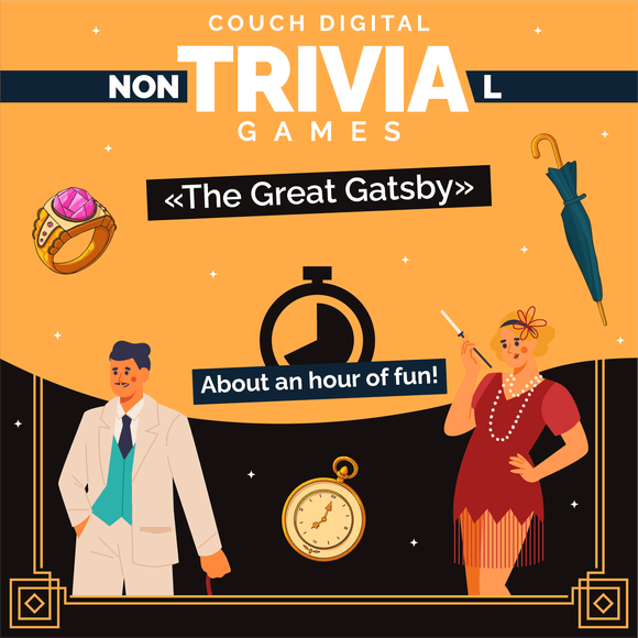 The Great Gatsby Couch Trivia Game