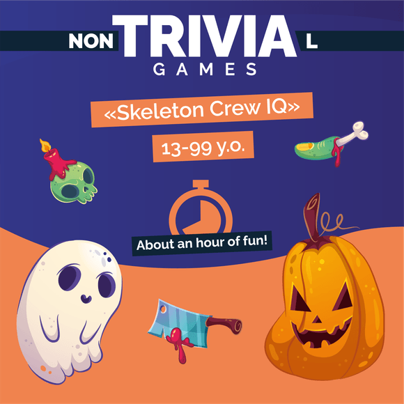 Skeleton Crew IQ Couch Trivia Game