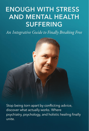 Enough With Stress and Mental Health Suffering  EBOOK + 3 Relaxing Music- By Jad Mehanna