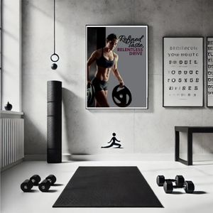 Refined Taste, Relentless Drive – Modern Motivational Poster (5 Design Variations, Digital Download)