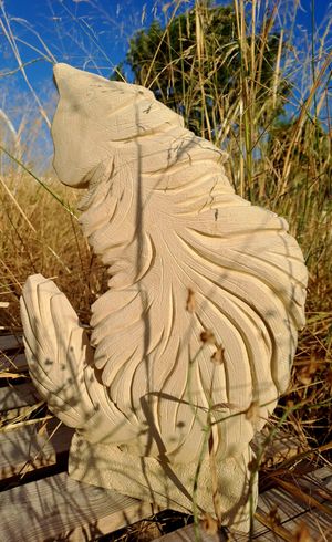 Gatto "Bart" - Complemento d'Arredo in Pietra Leccese