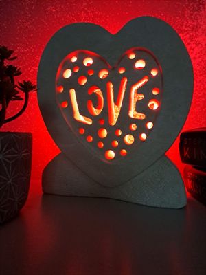 Lampada Battito Di Luce in Pietra Leccese