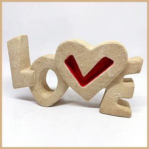 Love-Cuore Vivo in Pietra Leccese