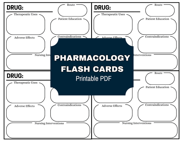 Pharmacology Flash Card