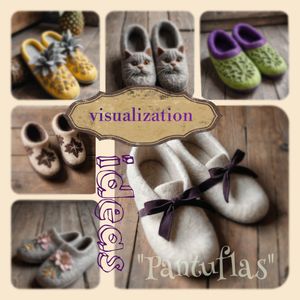 Free images  visualization of ideas &quot;Pantuflas&quot;