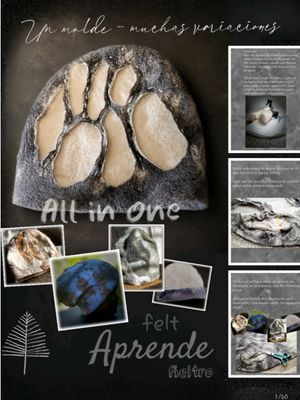 Digital Felting Class – All-in-One Hat PDF | Universal Beanie Pattern / Patrón de Gorro Guia