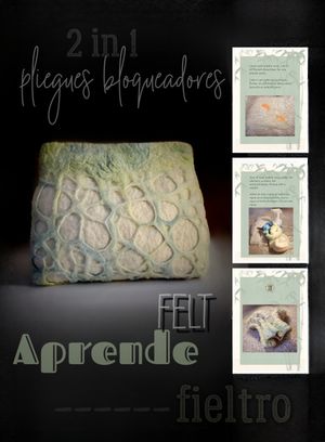 Tutorial digital course clase 2in1 of felt bag